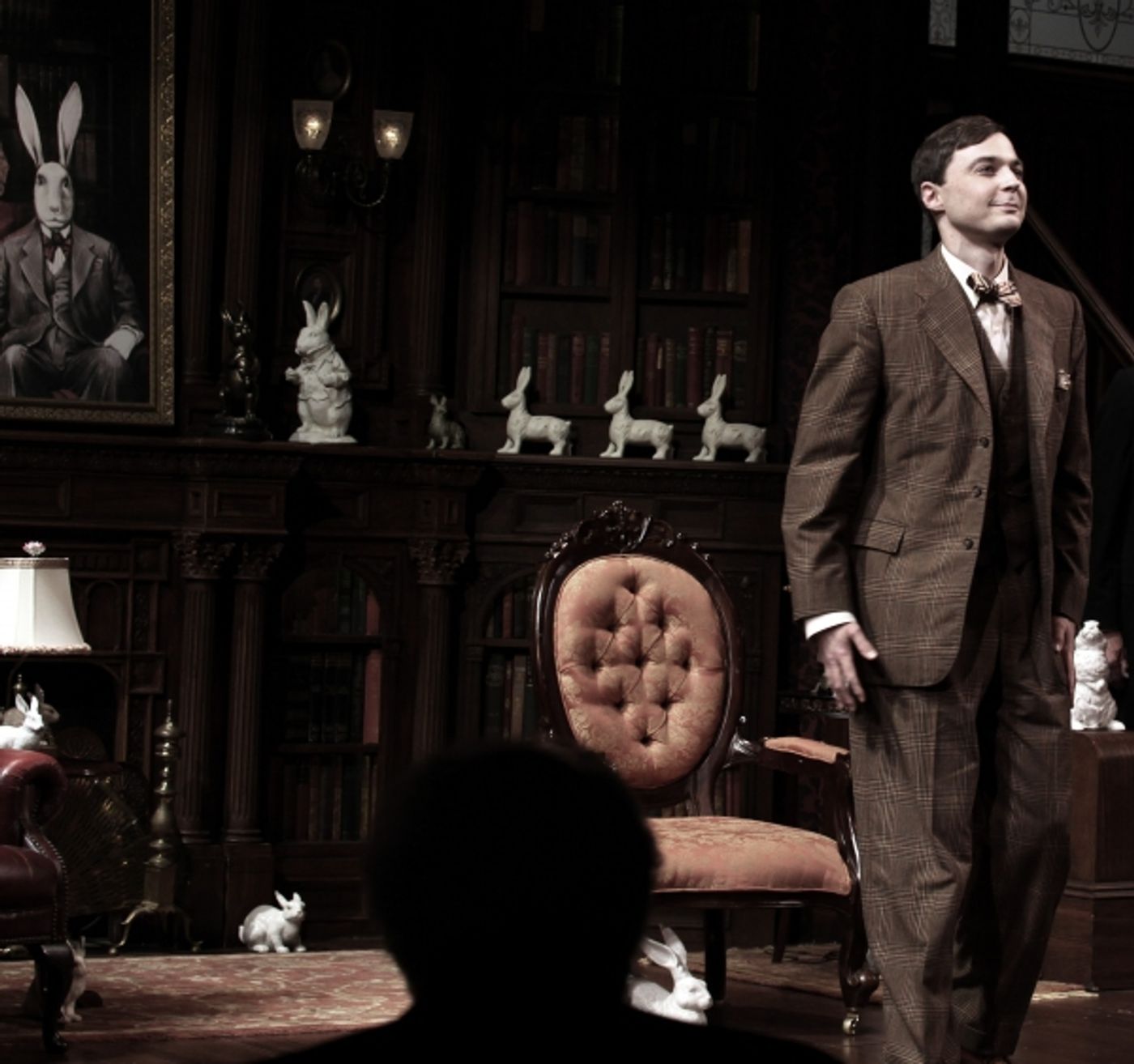 Photo Coverage: Spot the Rabbit! HARVEY Opening Night Curtain Call; Parsons, Hecht, Kane, Kimbrough & More  Image