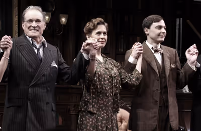 Charles Kimbrough, Jessica Hecht & Jim Parsons Photo