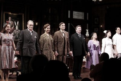 Tracee Chimo, Charles Kimbrough, Jessica Hecht, Jim Parsons, Larry Bryggman, Carol Ka Photo