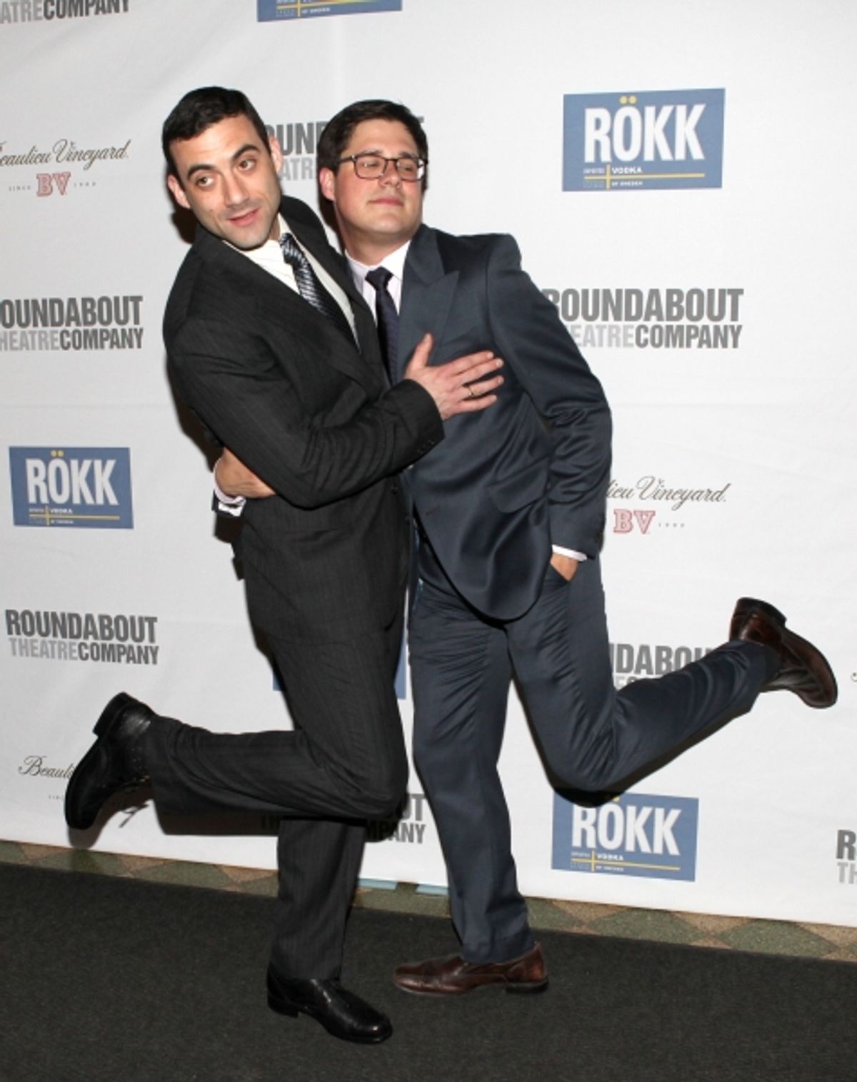 Morgan Spector & Rich Sommer at 