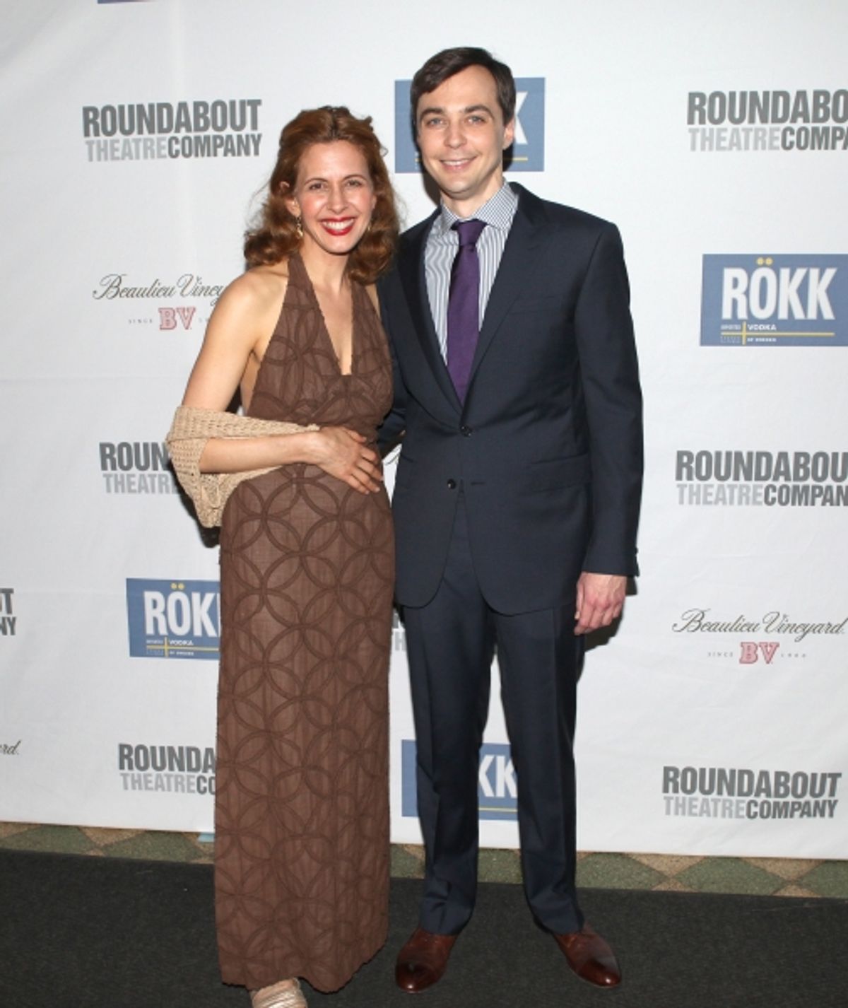 Jessica Hecht & Jim Parsons at 