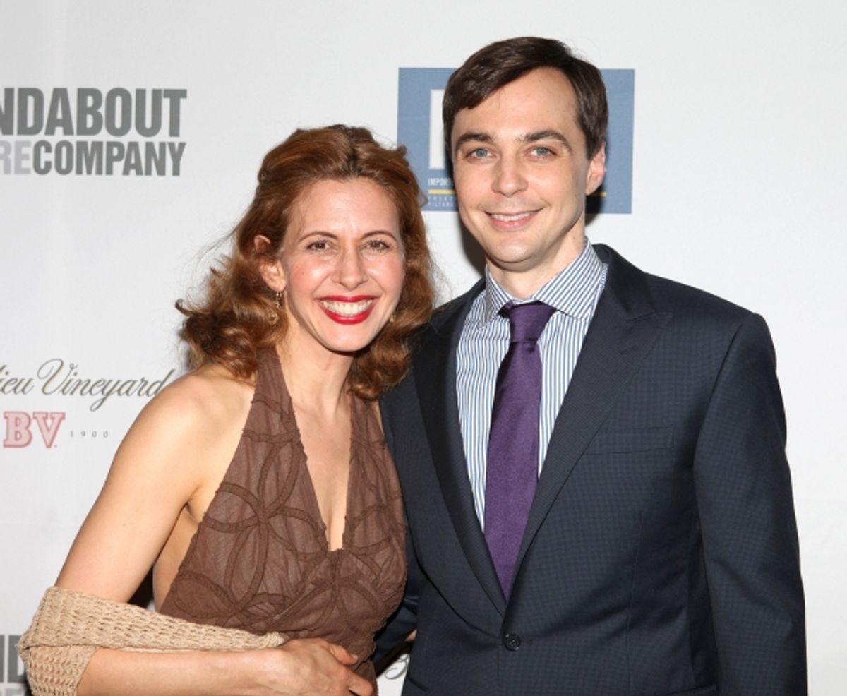Jessica Hecht & Jim Parsons at 