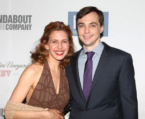 Jessica Hecht & Jim Parsons Photo