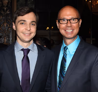 Jim Parsons & Richard Ridge Photo