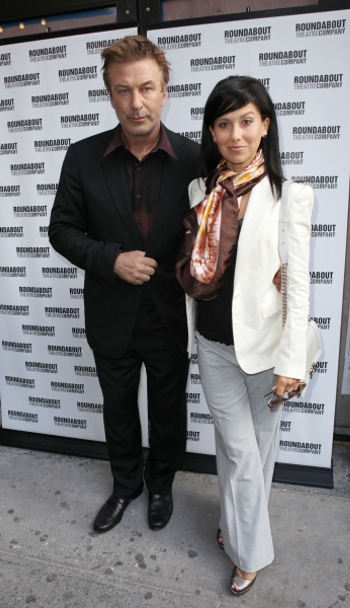 Alec Baldwin and Hilaria Thomas at 