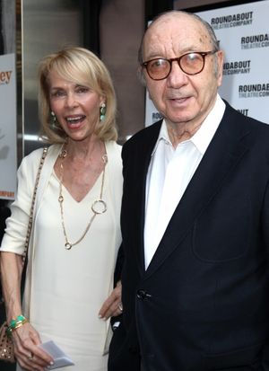 Neil Simon with wife Elaine Joyce @ BroadwayWorld Neil Simon with wife Elaine Joyce Photo