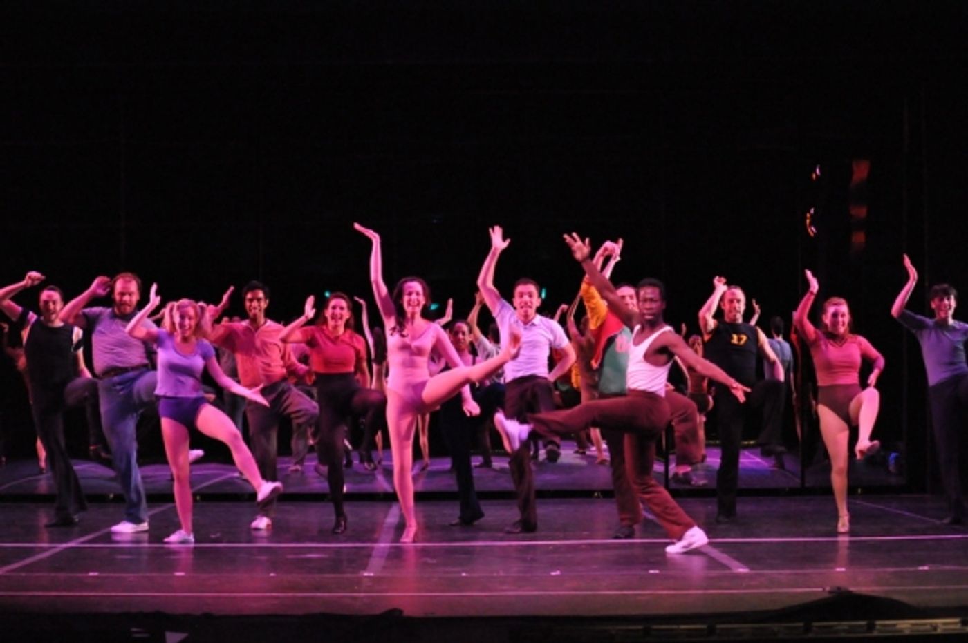 Photo Flash: Lorenzo Lamas in Final Dress Rehearsal of A CHORUS LINE - Opens Tonight! Photo Flash: Lorenzo Lamas in Final Dress Rehearsal of A CHORUS LINE - Opens Tonight! Image