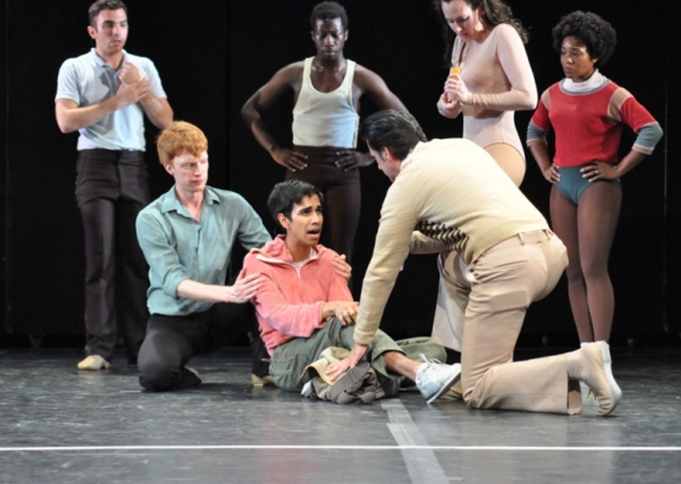 Photo Flash: Lorenzo Lamas in Final Dress Rehearsal of A CHORUS LINE - Opens Tonight! Photo Flash: Lorenzo Lamas in Final Dress Rehearsal of A CHORUS LINE - Opens Tonight! Image