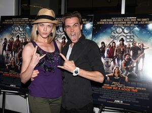 Ashley Spencer & Justin Matthew Sargent. Photo credit: Walter McBride/Retna Ltd Photo