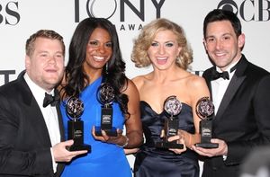 James Corden, Audra McDonald, Nina Arianda, Steve Kazee. Photo Credit: Walter McBride @ BroadwayWorld James Corden, Audra McDonald, Nina Arianda, Steve Kazee. Photo Credit: Walter McBride Photo