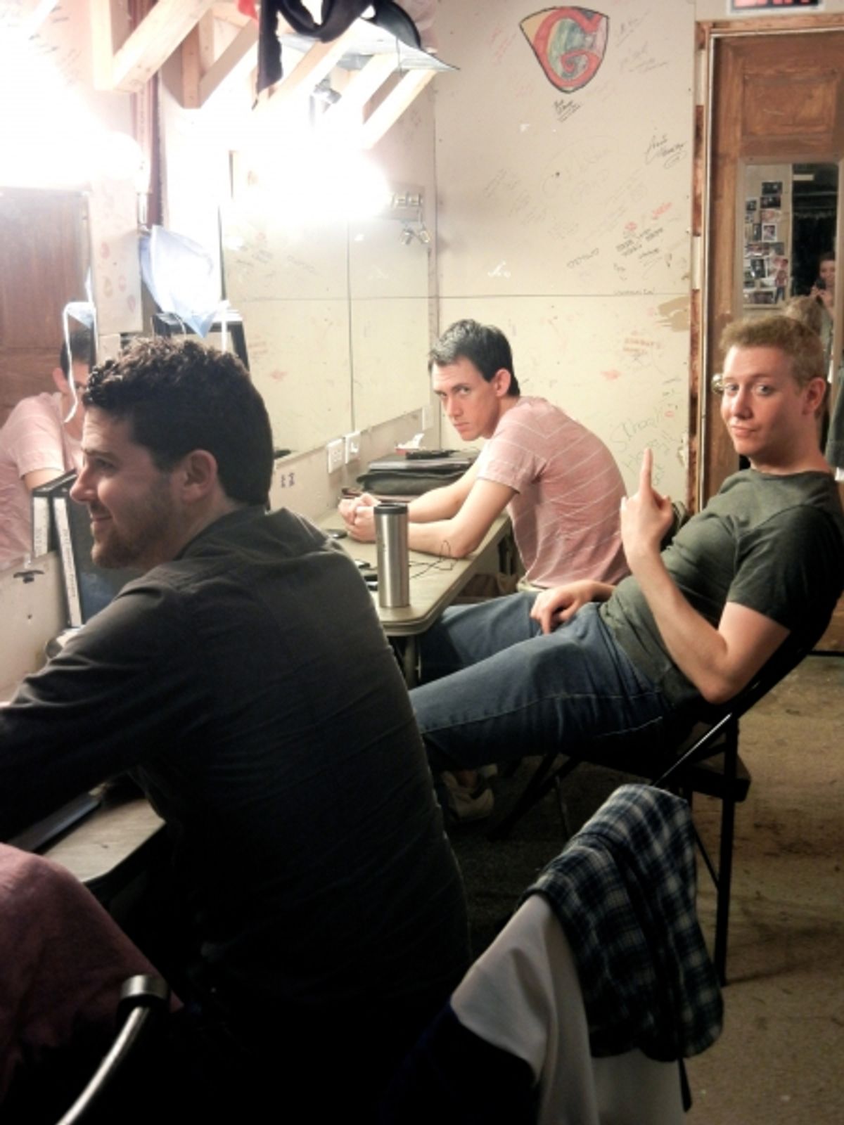 Jordan Ravellette (Henry), Ben Van Diepen (Dr. Fine/Madden), Mike Baum (Dan) at 