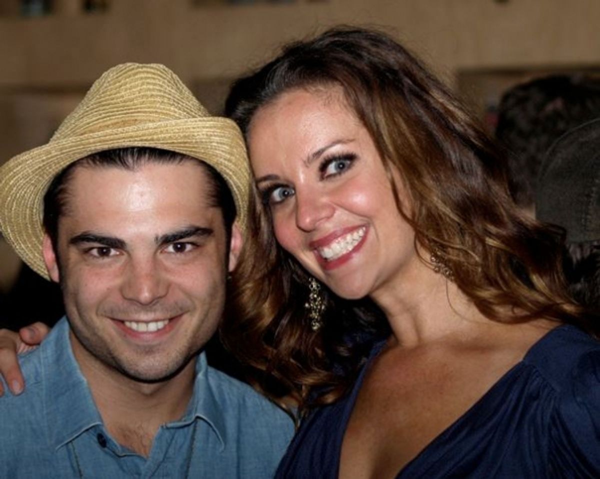 Ben Caron and Ginifer King at 