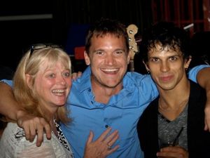 Katie Mac Kenzie Gruen, Tom Lowe and Derek Ferguson @ BroadwayWorld Katie Mac Kenzie Gruen, Tom Lowe and Derek Ferguson Photo