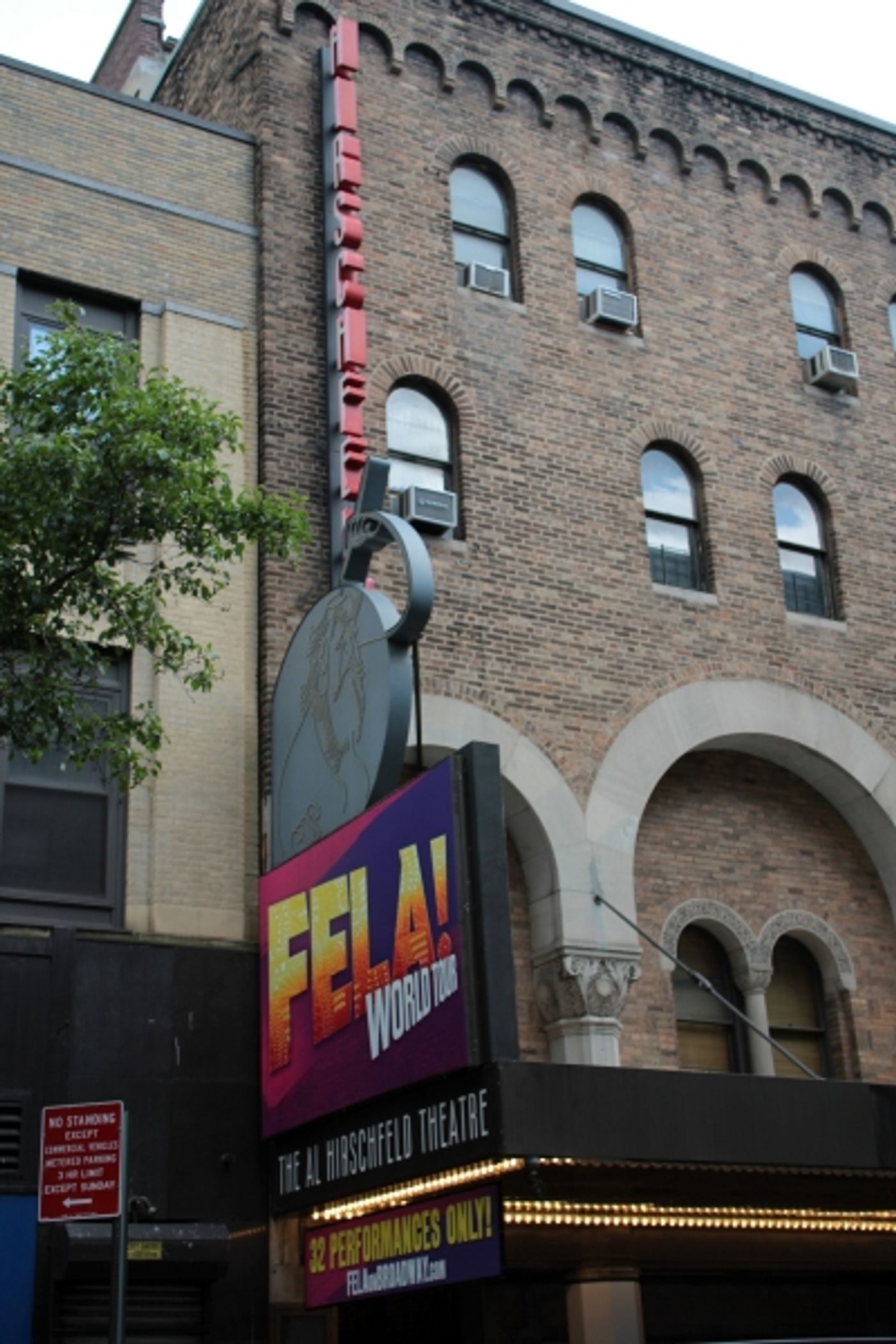 Photo Coverage: FELA! - Up on the Marquee!  Image