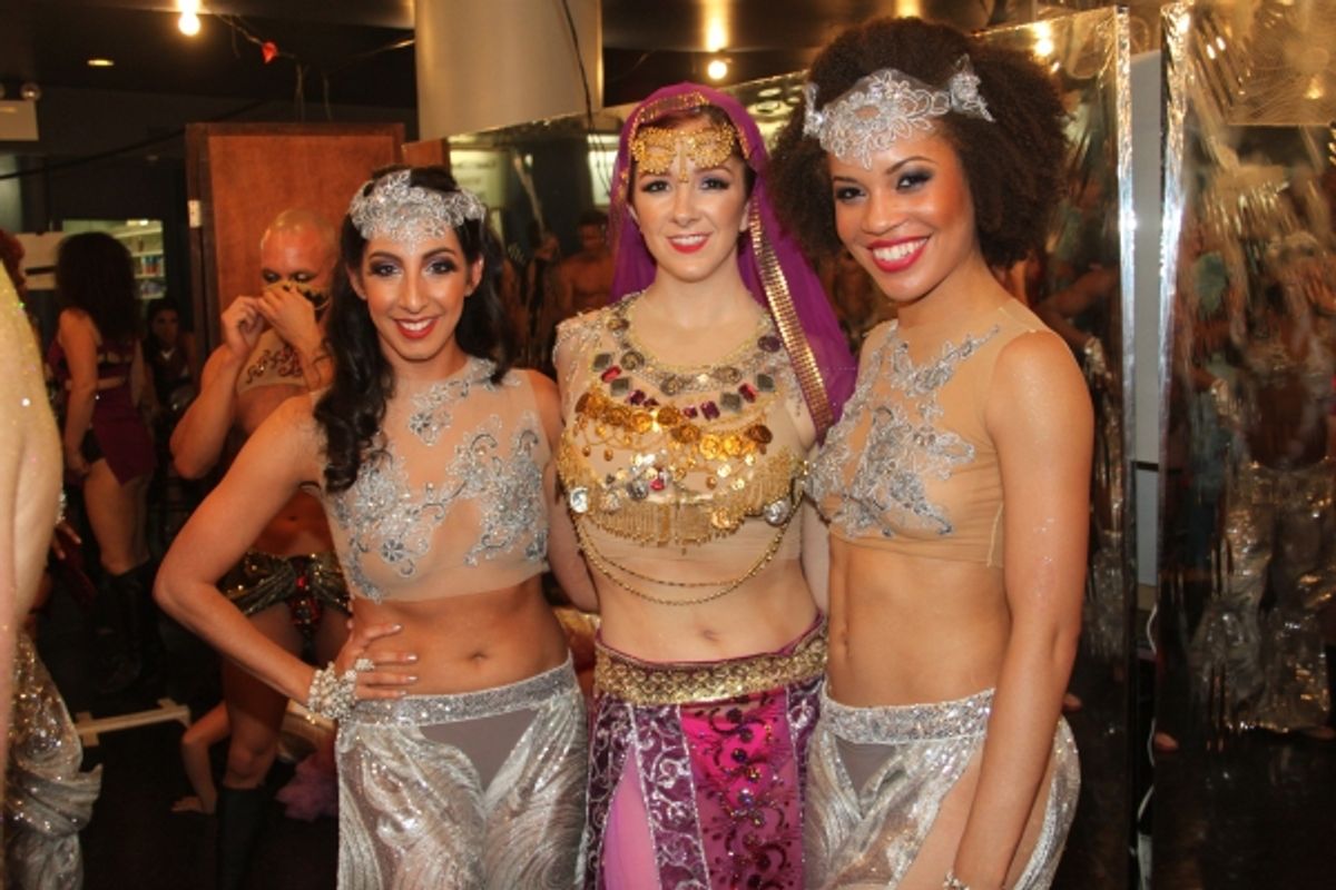 Micki Weiner, Ashley Perez and Sasha Hutchings at 