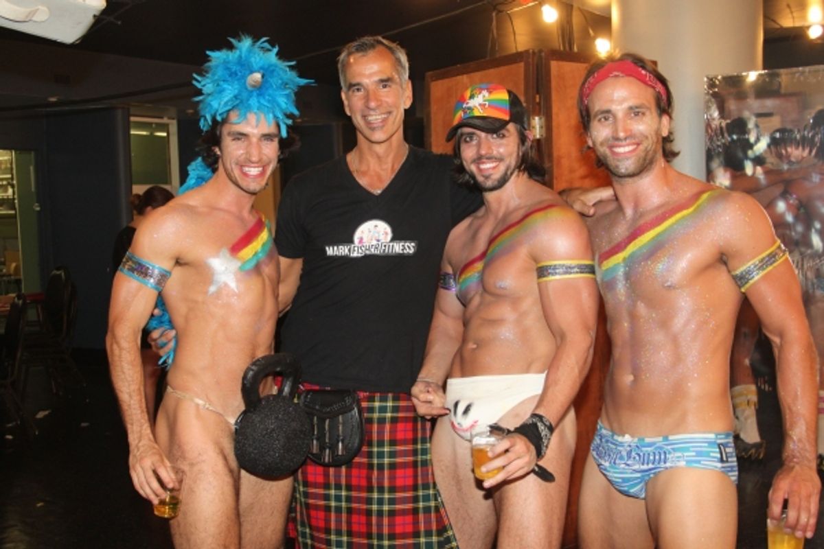 Mark Fisher, Jerry Mitchell, Kyle Langworthy and Brian Patrick Murphy at 