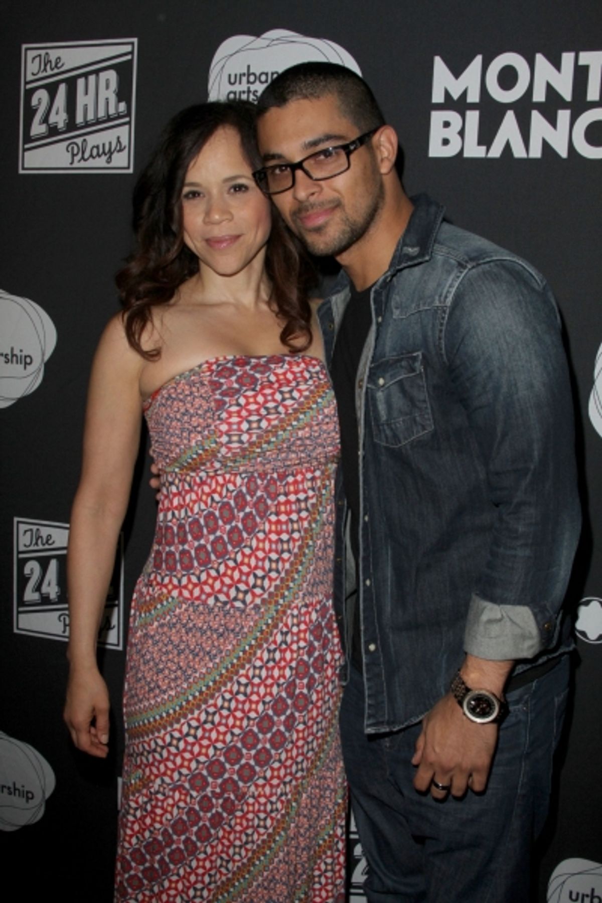 Rosie Perez and Wilmer Valderrama at 