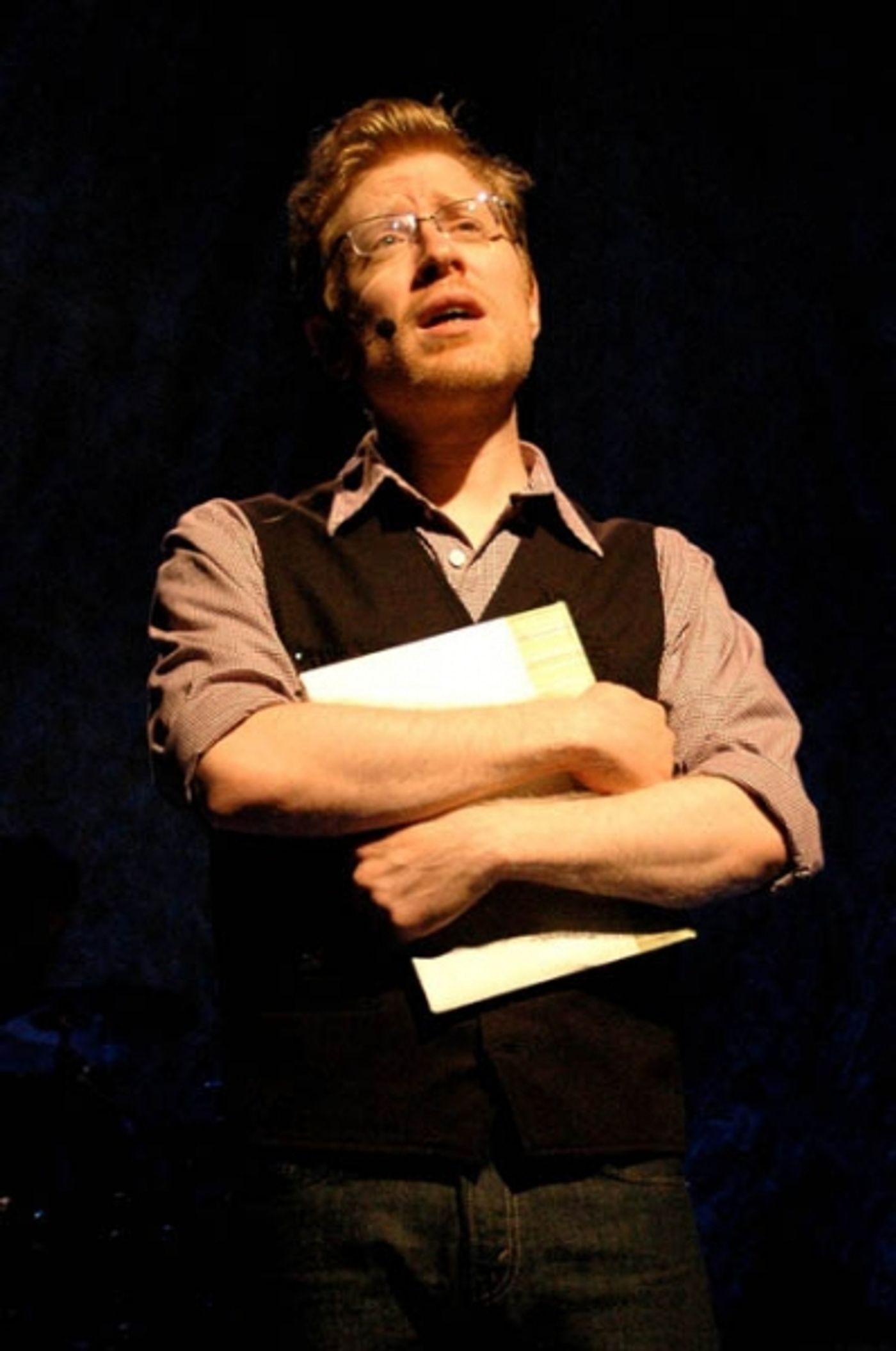 Photo Flash:  Sneak Peek of Anthony Rapp in WITHOUT YOU  Image