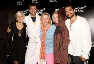  Charity Wakefield, Joshua Jackson, Gillian Jacobs, director Leigh Kilton Smith and R Photo