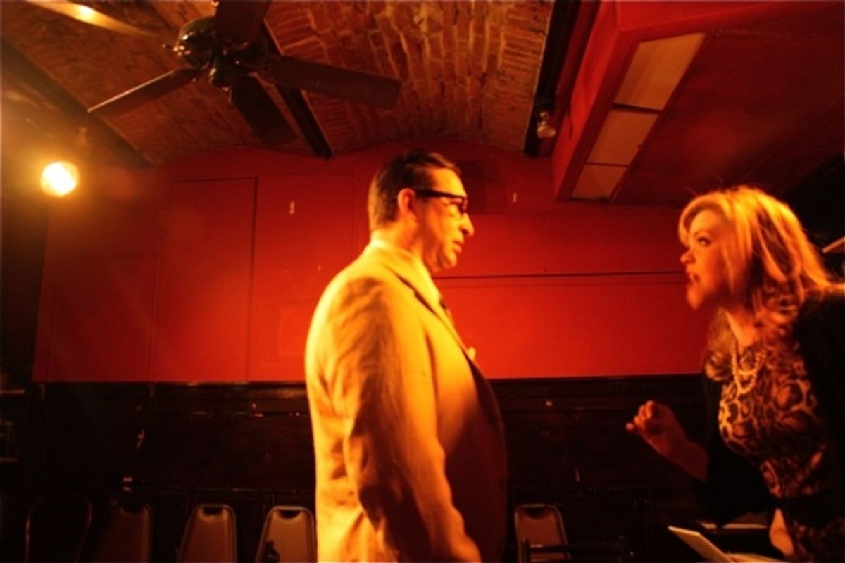 J. Eric Cook and Ana Reeder at 