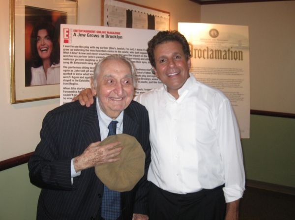  Fyvush Finkle (left) and Jake Ehrenreich (r) Photo