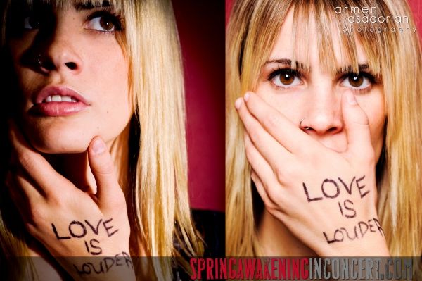 Exclusive Photo Flash: glory|struck's SPRING AWAKENING- the 'Love Is Louder' Portfolio Image