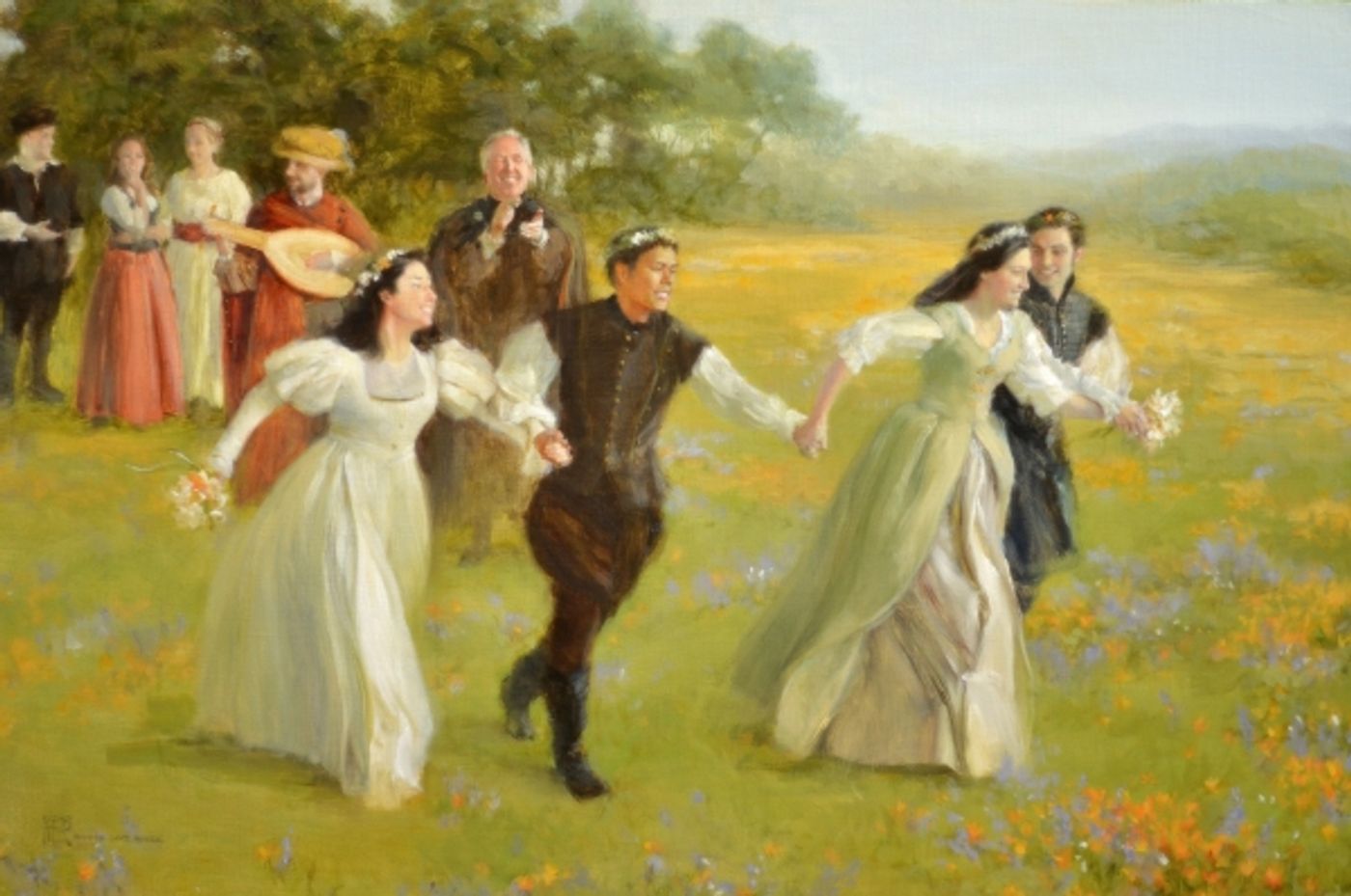 Photo Flash: Richard Lance Russell's Shakespeare Paintings, on View at Utah Shakes, Beg. 6/28  Image