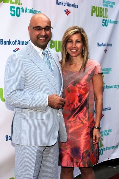 Ali Velshi, Lori Wachs Photo