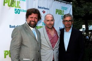 Oskar Eustis, Patrick Willingham, Warren Spector @ BroadwayWorld Oskar Eustis, Patrick Willingham, Warren Spector Photo