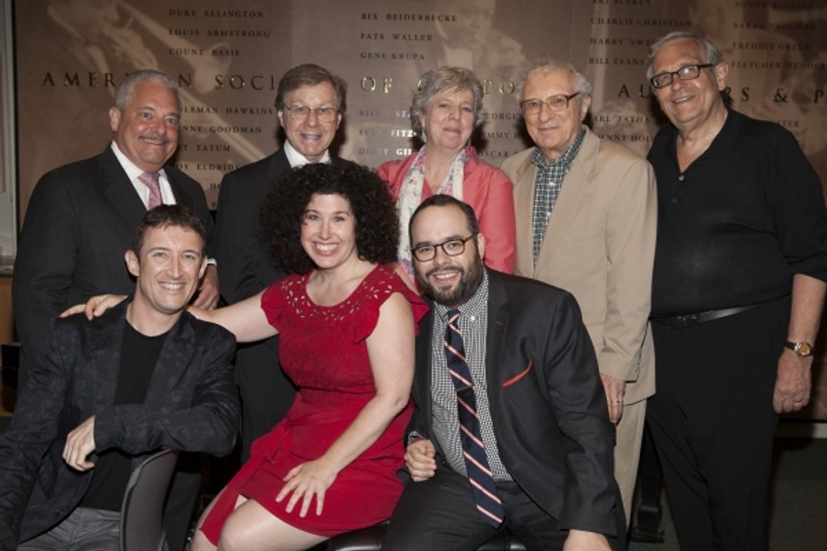 Elliott Brown, Maury Yeston, Sheldon Harnick, Richard Maltby Jr., Andrew Gerle, Marcy Heisler and Matt Schatz,  at 