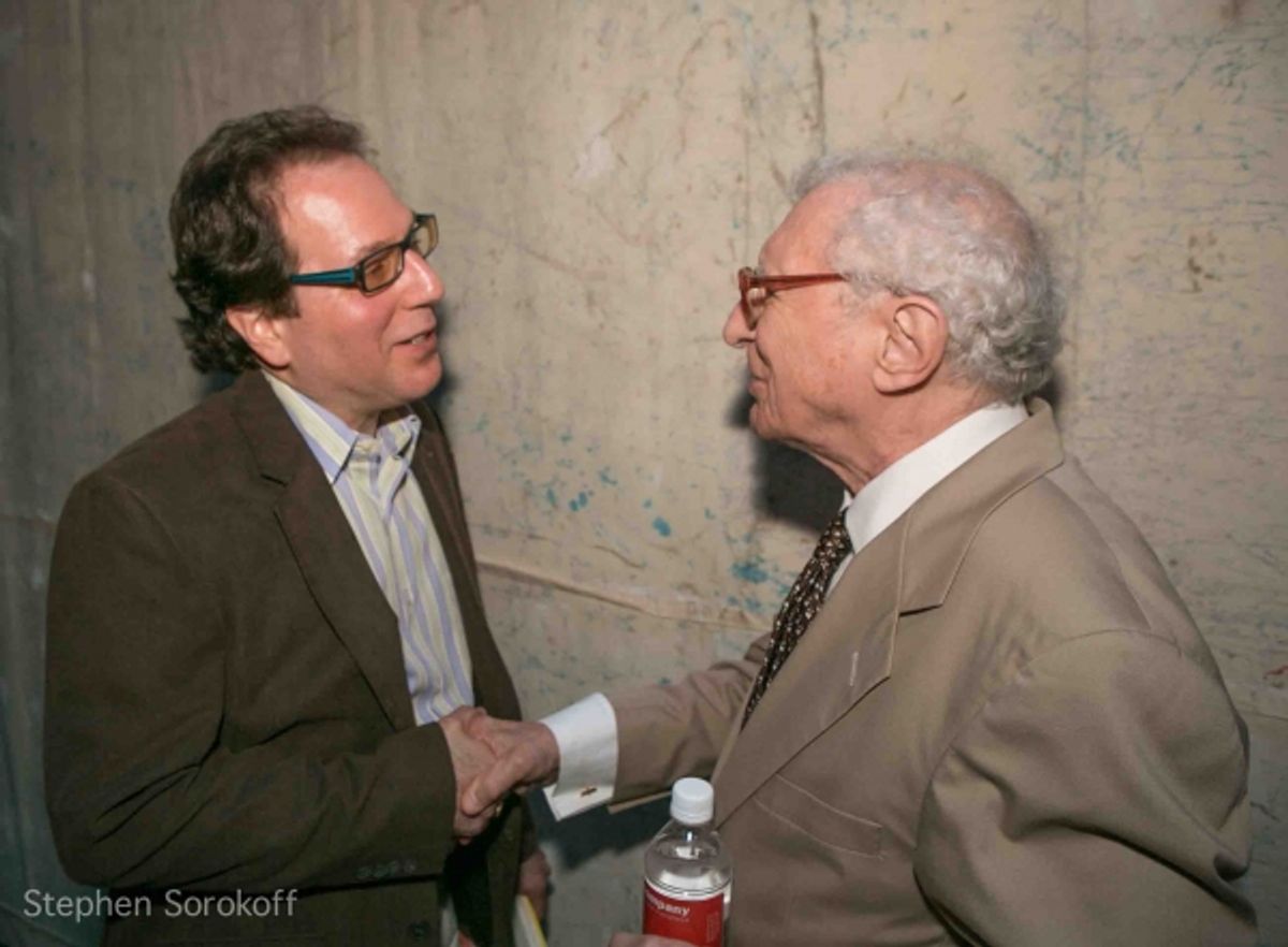 Director Gary John La Rosa & Sheldon Harnick at 