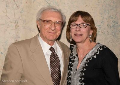 Sheldon Harnick & Artistic Director Julianne Boyd  Photo