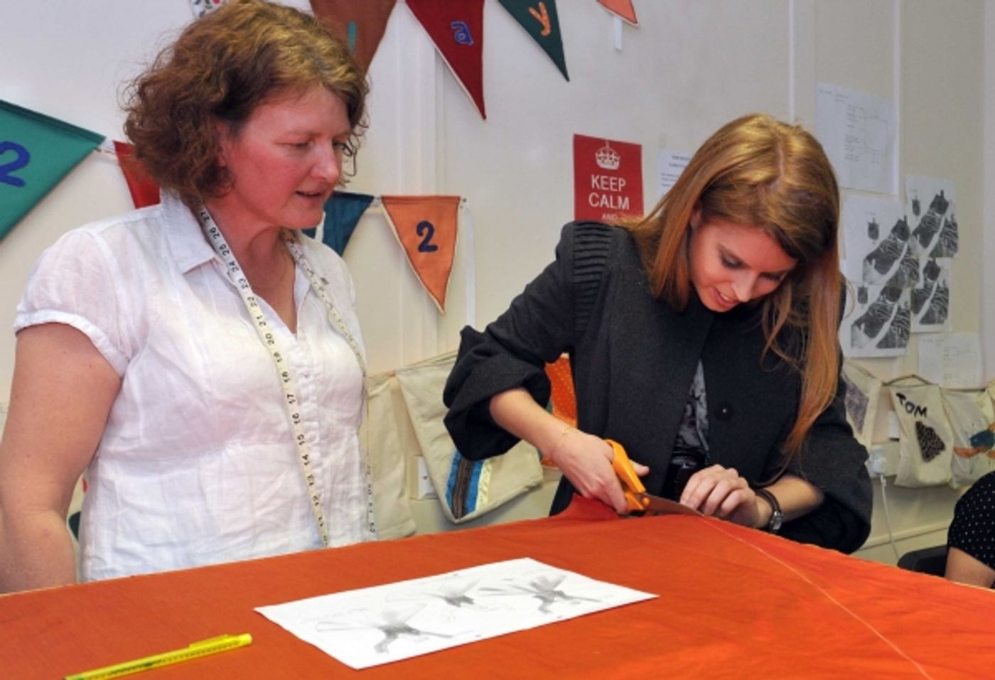 Photo Coverage: Princess Beatrice Visits YORK MYSTERY PLAYS  Image