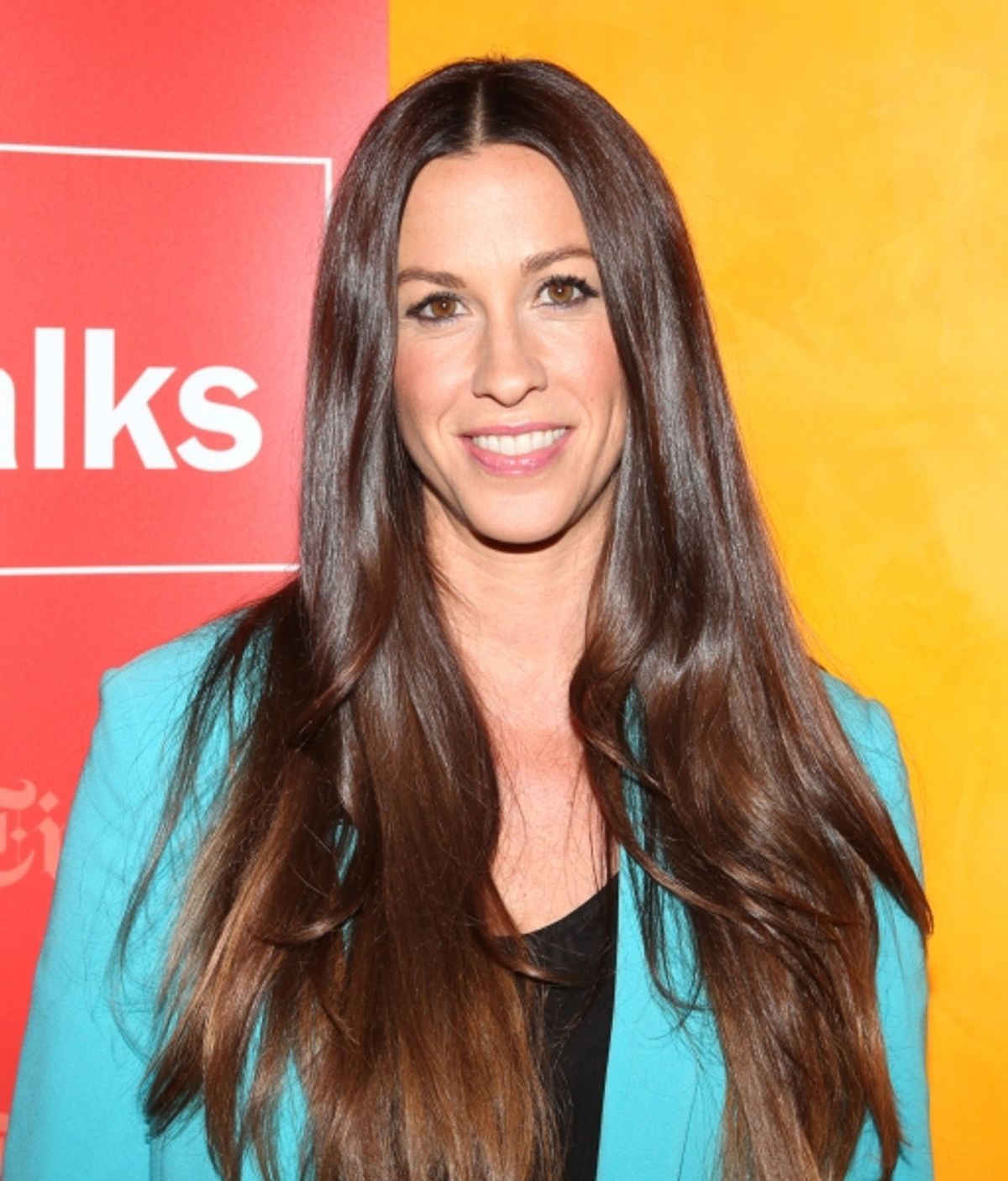Alanis Morissette at Alanis Morissette Visits TimesTalks