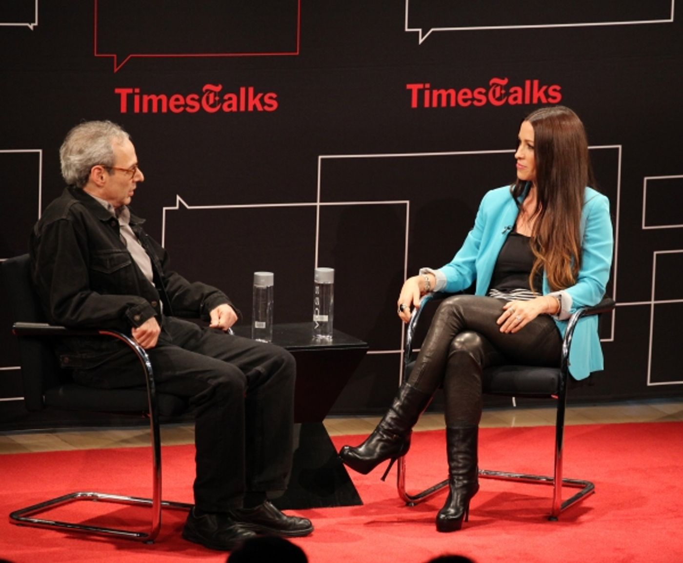 Photo Coverage: Alanis Morissette Visits TimesTalks Photo Coverage: Alanis Morissette Visits TimesTalks Image