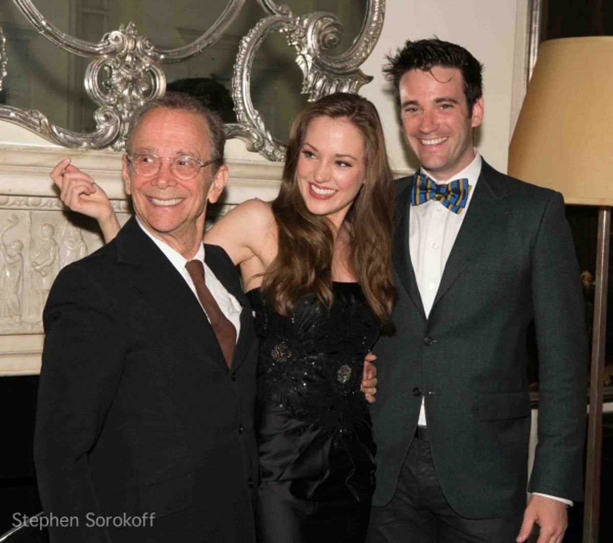 Joel Grey, Laura Osnes, Colin Donnell at 