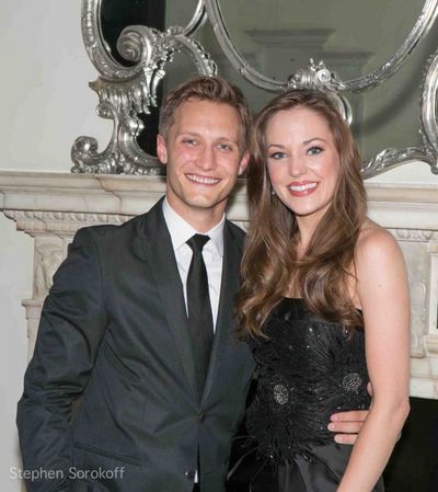 Husband Nathan Johnson & Laura Osnes Photo