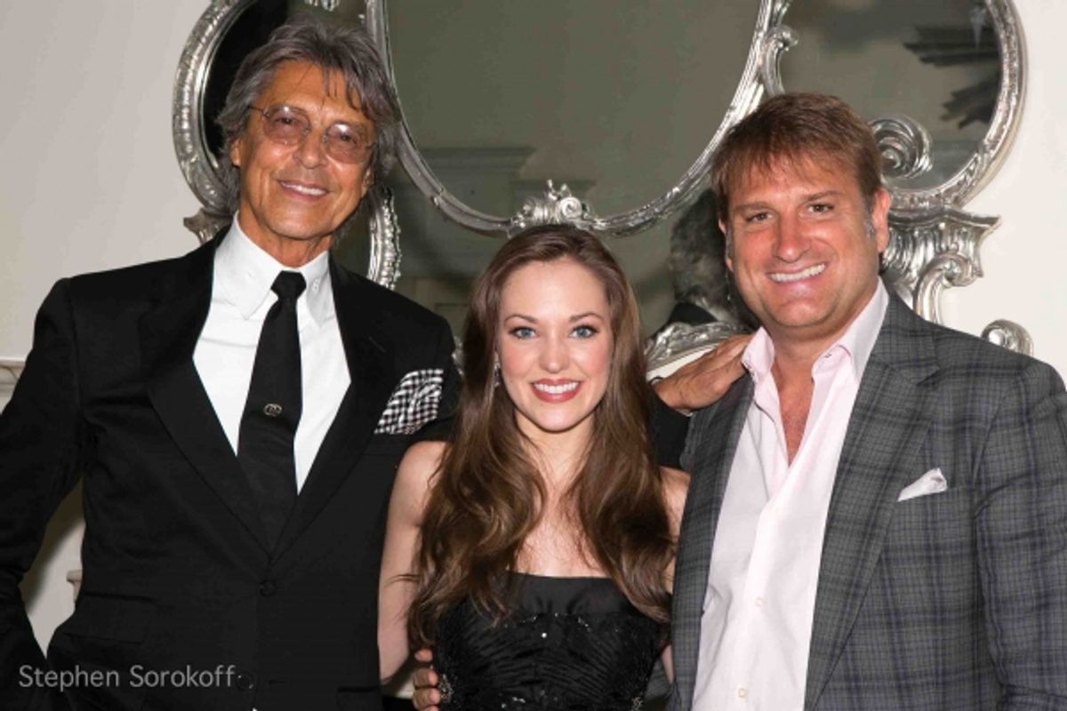 Tommy Tune, Laura Osnes & Bonnie & Clyde Director Jeff Calhoun at 