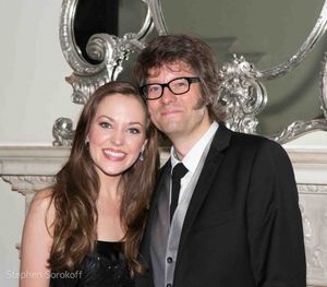 Laura Osnes & Musical Director Fred Lassen Photo