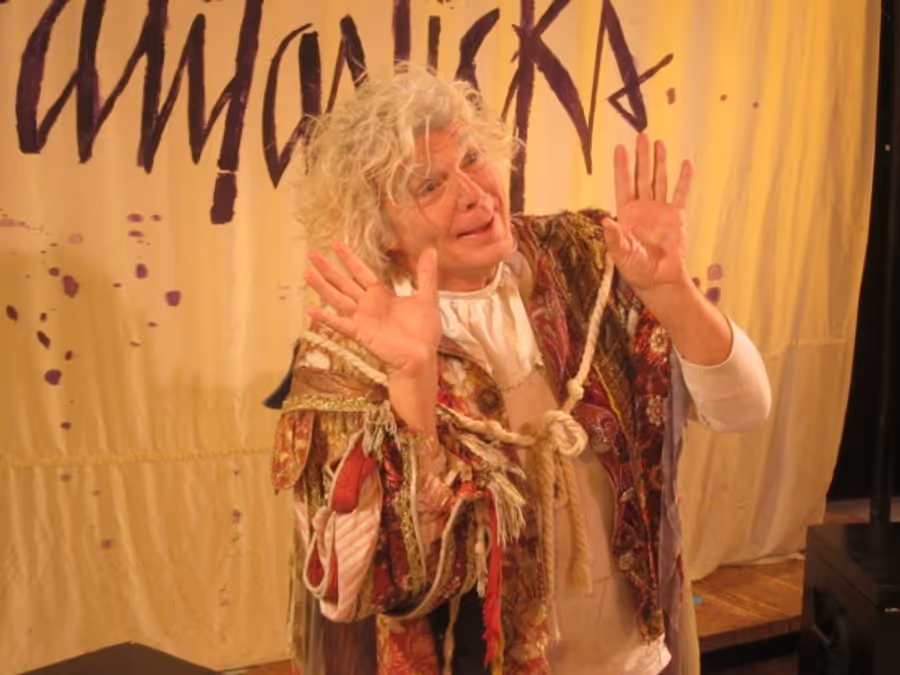 Photo Flash: Composer Harvey Schmidt Visits THE FANTASTICKS Image