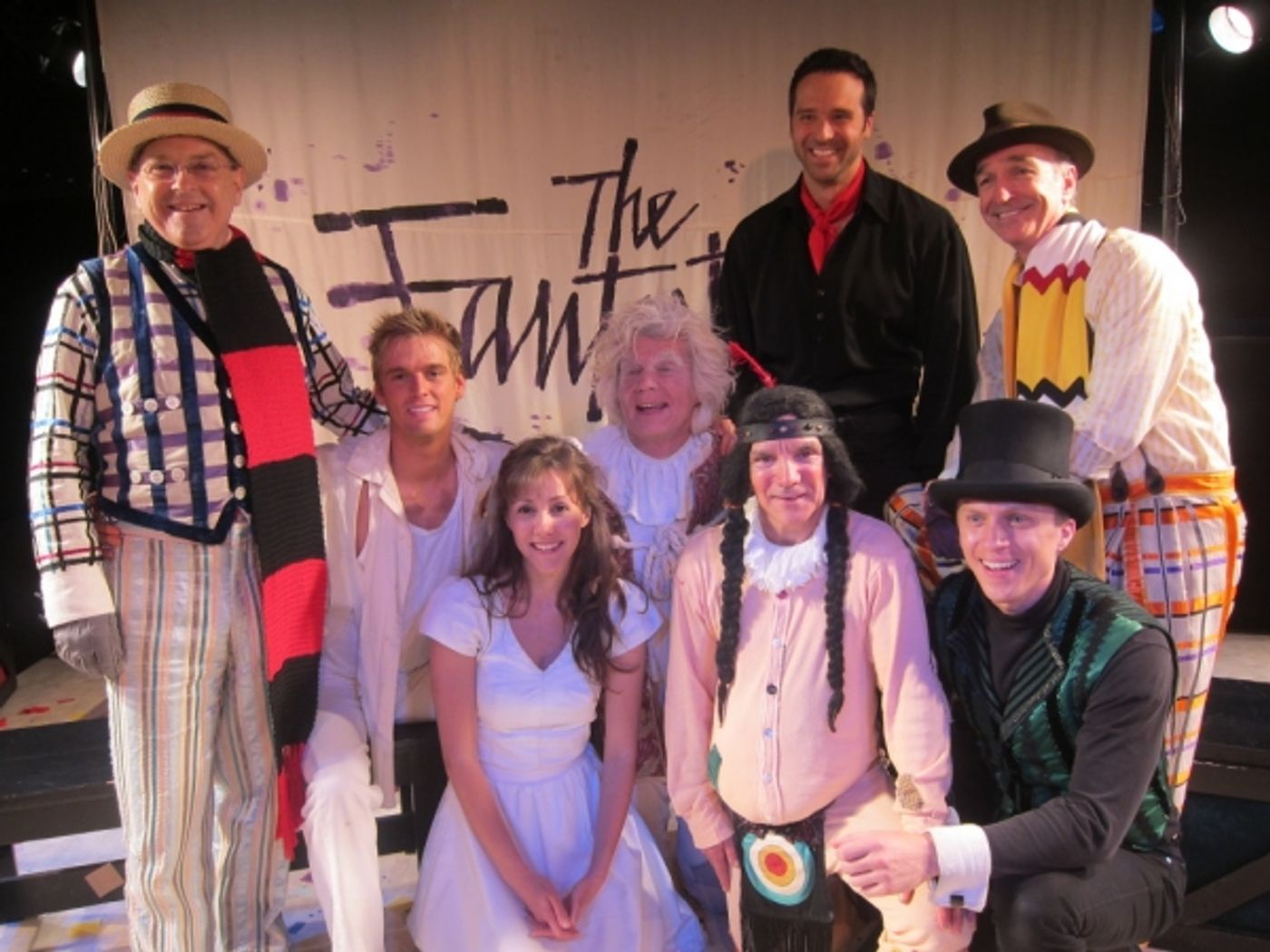 Photo Flash: Composer Harvey Schmidt Visits THE FANTASTICKS  Image