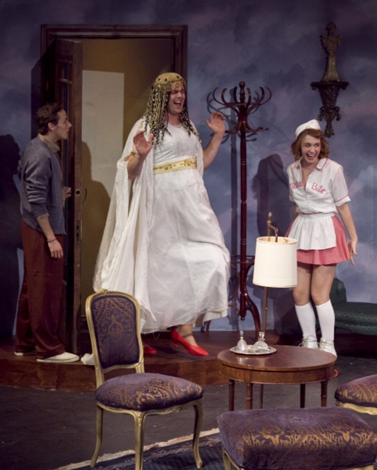 Chris Hlinka, Ryan Metzge and Corinne Munsch at 