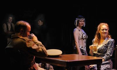 Alex Moggridge, Marilee Talkington and Madeline H.D. Brown with  Liam Vincent and Ant Photo