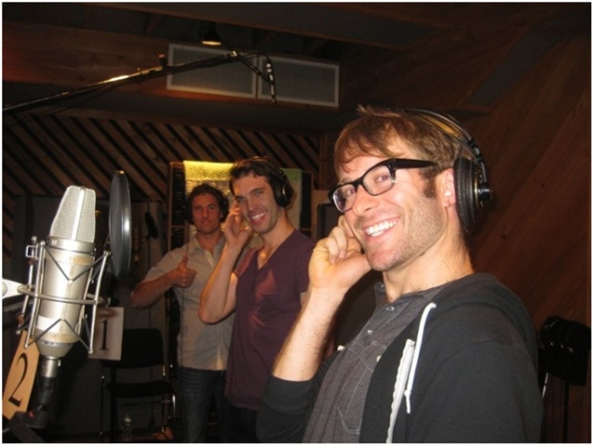 Alek Spevek, Johnny Stellard and Colin Cunliffe at 