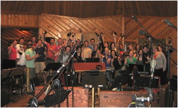 Photos: Ricky Martin, Elena Roger, Michael Cerveris and the Cast of EVITA in the Recording Studio! — photo 24 of 24
