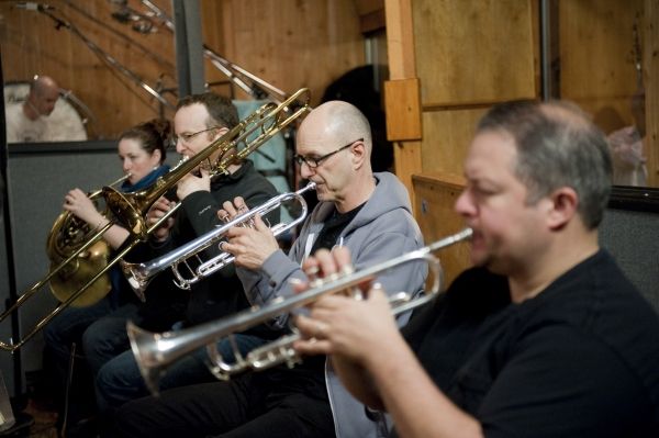 Photos: Ricky Martin, Elena Roger, Michael Cerveris and the Cast of EVITA in the Recording Studio! — photo 8 of 24