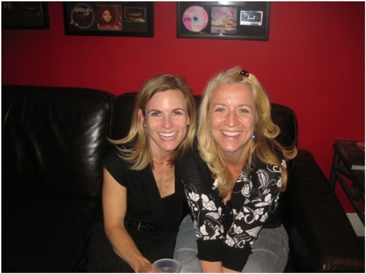 Jennie Ford and Kristie Dale Sanders at 