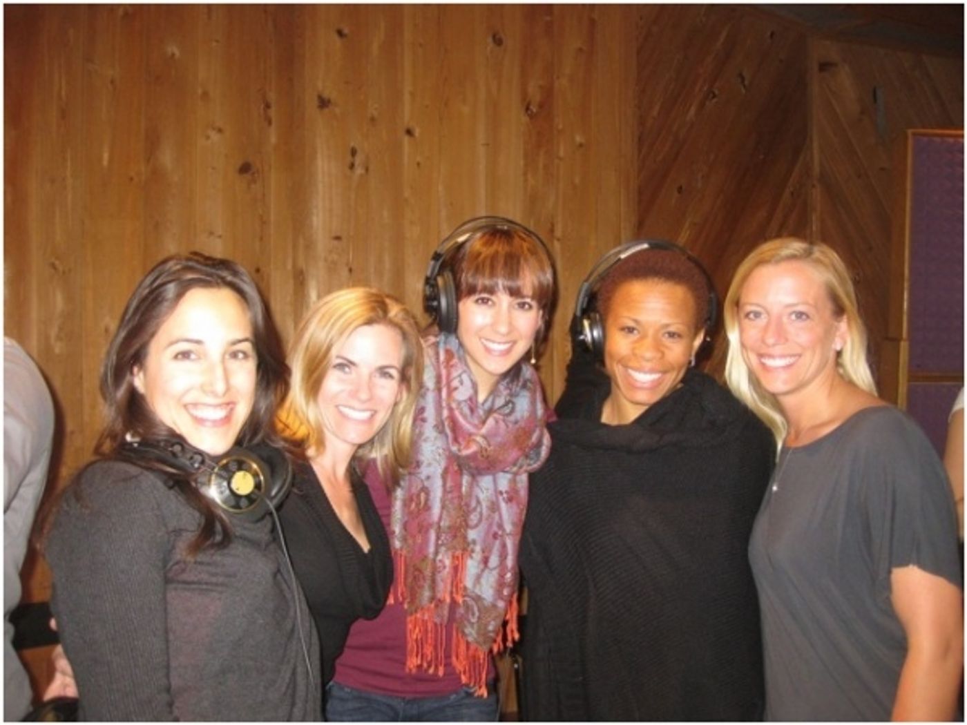 Photo Flash: Ricky Martin, Elena Roger, Michael Cerveris and the Cast of EVITA in the Recording Studio!  Image