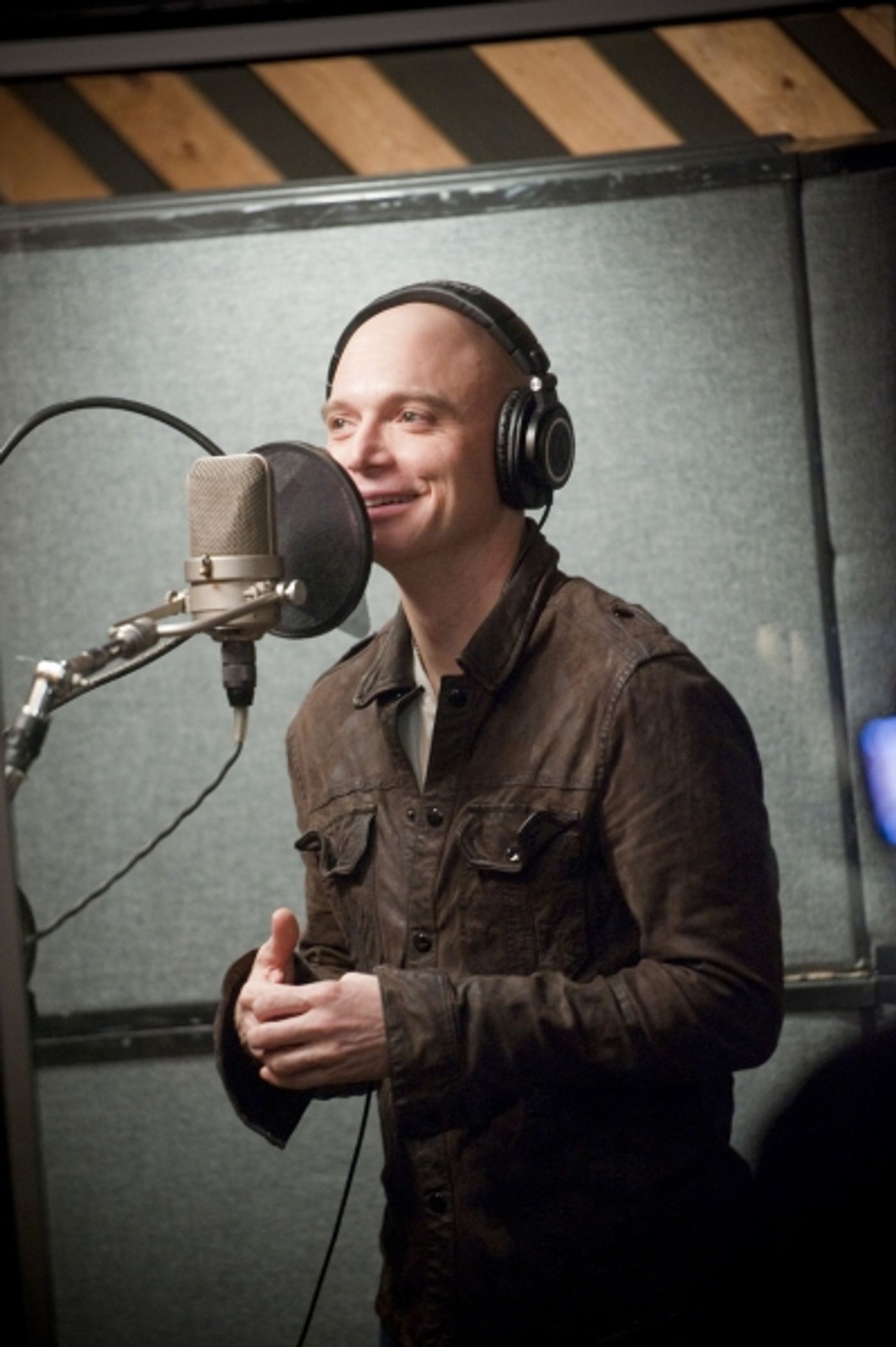 Photo Flash: Ricky Martin, Elena Roger, Michael Cerveris and the Cast of EVITA in the Recording Studio!  Image