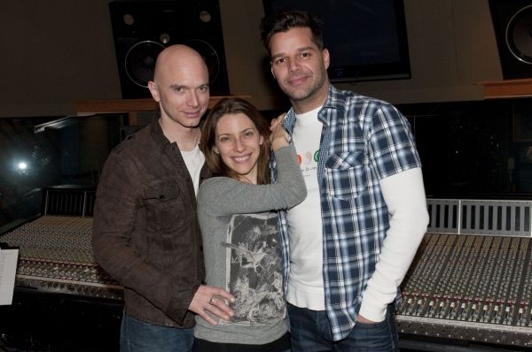 Photos: Ricky Martin, Elena Roger, Michael Cerveris and the Cast of EVITA in the Recording Studio! — photo 9 of 24